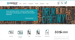 Desktop Screenshot of drukarniacyfrowa.com.pl